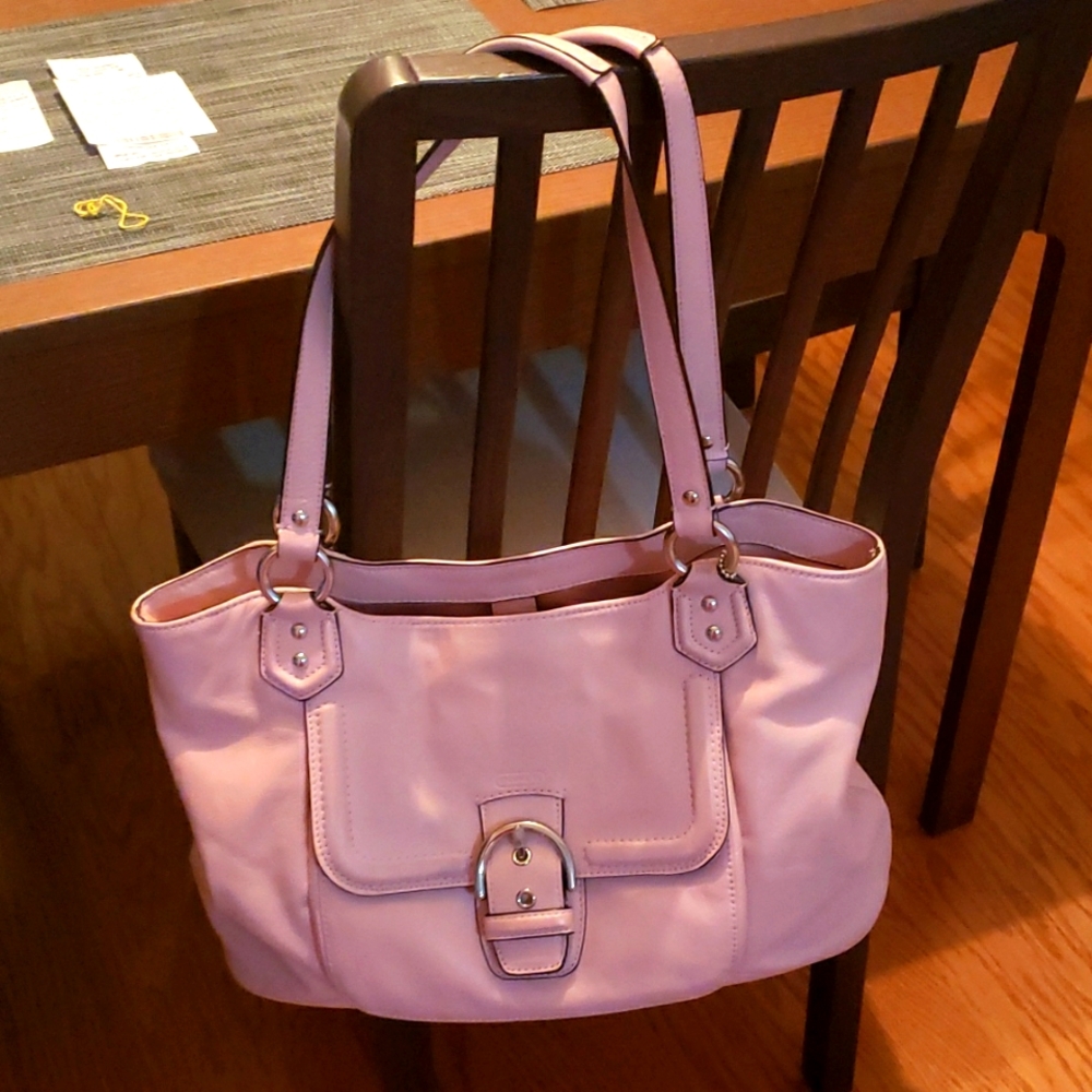 Pink Coach Purse